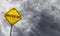 Sweetest Day rd Saturday - yellow sign with cloudy background