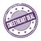 SWEETHEART DEAL text written on purple indigo grungy round stamp