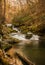 A sweetly cascading waterfall, southeastern Tennessee, USA