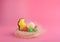 Sweets for celebrate Easter. Candies in shape of easter bunny
