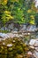 The Swift River at Rocky Gorge, on the Kancamagus Highway, in White Mountain National Forest, New Hampshire.