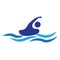 Swimmer logo icon