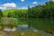 Swimming Area at Cave Mountain Lake