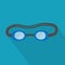 Swimming goggles icon