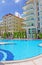 Swimming poll near hotel, Antalya