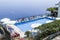 Swimming Pool On Amalfi Coast. Ravello village