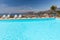 Swimming pool on the Amalfi Coast with views of the Gulf of Naples and Vesuvius