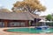 Swimming pool at a campground in Pilanesberg National Park