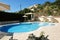 Swimming-pool in Greece.