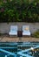 Swimming pool of luxury seaside resort
