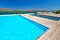 Swimming pool with Mirabello Bay view