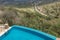 Swimming Pool Over Hilly Mountain Kenyan Highway Rural Roads Landscapes At Ol Talet Cottages off Magadi road