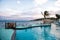 Swimming pool and panoramic sea view in Philipsburg, Sint Maarten