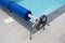 Swimming pool toll up equipment cover bubble protection solar