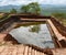 Swimming pool on top of Sigiriya rock fortress