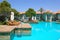 Swimming pool at VIP hotel, Antalya