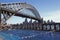 Swimming under Sydney Bridge and near the Opera House