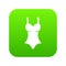 Swimsuit icon digital green