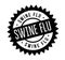 Swine Flu rubber stamp