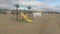 Swing park on the beach, Fuerteventura, Canarias