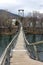 Swinging Pedestrian Bridge