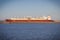 Swinoujscie, West Pomeranian - Poland - June 15, 2021: Ship LNG tanker Duhail in port Swinoujscie at Baltic Sea. Transport of gas