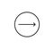 Swipe icon. Arrow on circle button symbol. Arrow right. Abstract scroll icon element for social media. Move sign. Vector