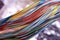 Swirl color electrical wire cable
