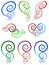 Swirl designs