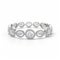 Swirl Diamond Wedding Band - Timeless Nostalgia With A Modern Twist