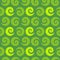 Swirl green seamless pattern