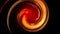 Swirling Fire Vortex Abstract Graphic