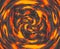 Swirling magma or molten lava