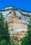 Swirling rock formations in zion