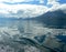 Swirling waters of Lake Atitlan, Guatemala, Central America