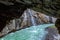 Swiss Aareschlucht canyon