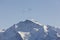 The Swiss Air Force flies a display over the Alps in the Bernese Oberland