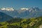 Swiss Alpine Landscape