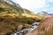 Swiss Alpine Landscape, stream