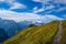 Swiss Alps hiking trails