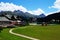 Swiss Alps: The Kulm Hotel golf club in St. Moritz
