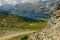 Swiss alps: Lake Sils in the upper Engadin