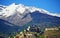 Swiss Alps mountains historical landmarks Sion