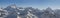 Swiss alps panoramic