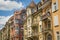 Swiss Architecture Tall Houses with Balconies