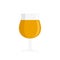 Swiss beer icon flat isolated vector