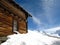 Swiss chalet Buried in Snow