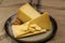 Swiss cheese collection, gruyere cheese made from unpasteurized cow\\\'s milk
