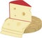 Swiss Cheese Vector Illustration