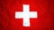 Swiss Flag Seamless Video Loop